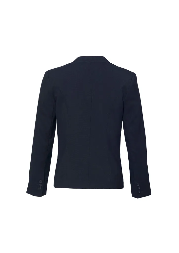 60113 BizCorporates Womens Short Jacket With Reverse Lapel