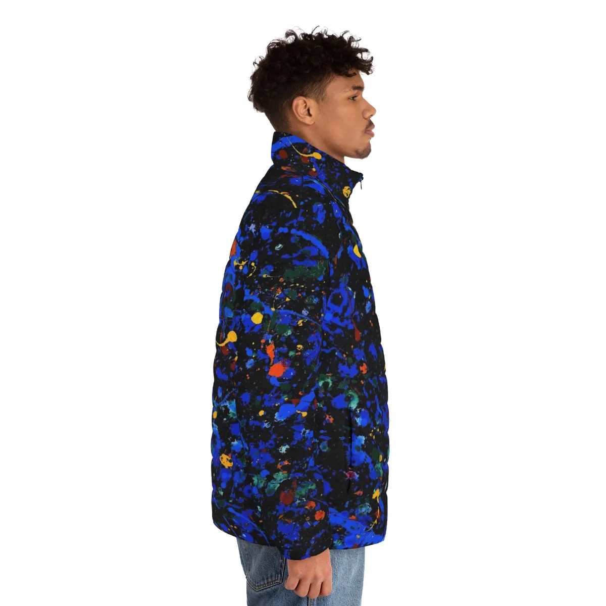 Abstract 909 Puffer Jacket: Artful Style for the Modern Adventurer