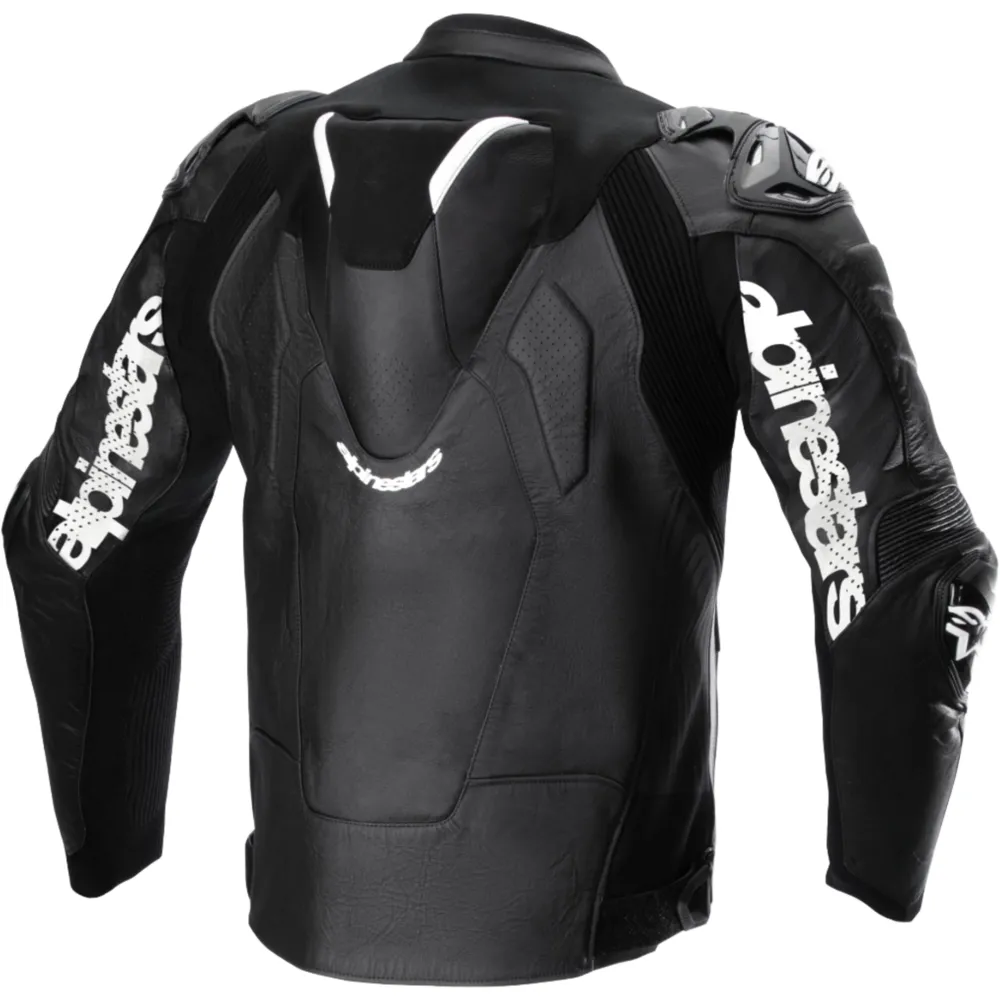 Alpinestars Atem V5 Leather Jacket Black / White