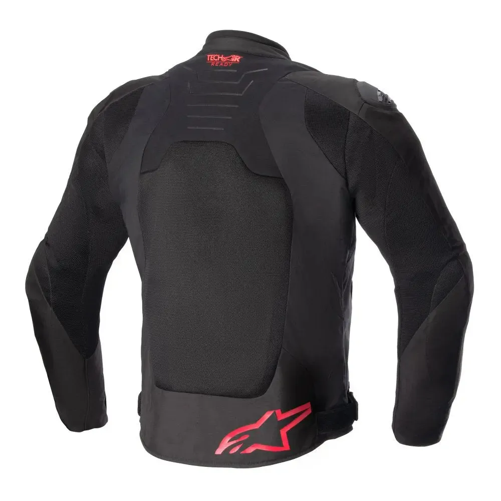 Alpinestars SMX Air Textile Jacket Black / Bright Red