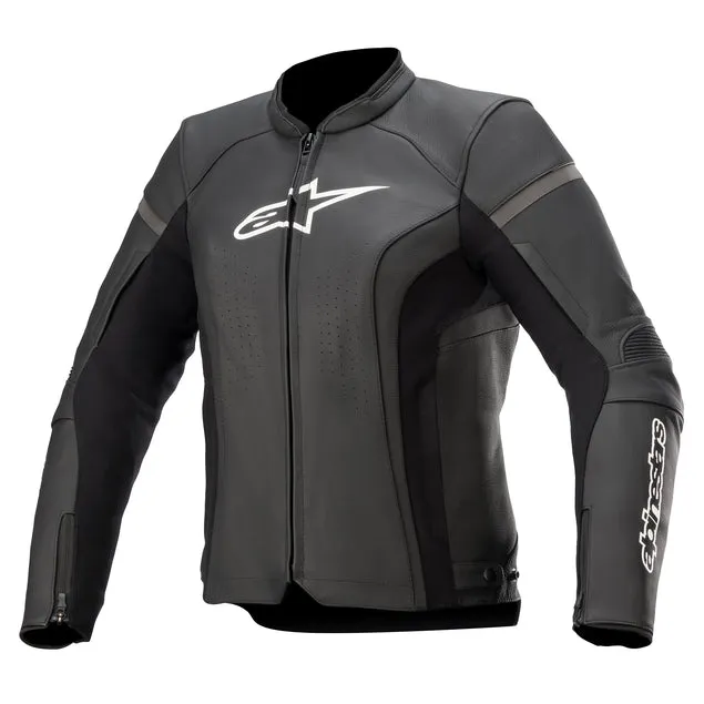 Alpinestars Stella Kira V2 Leather Jacket Black