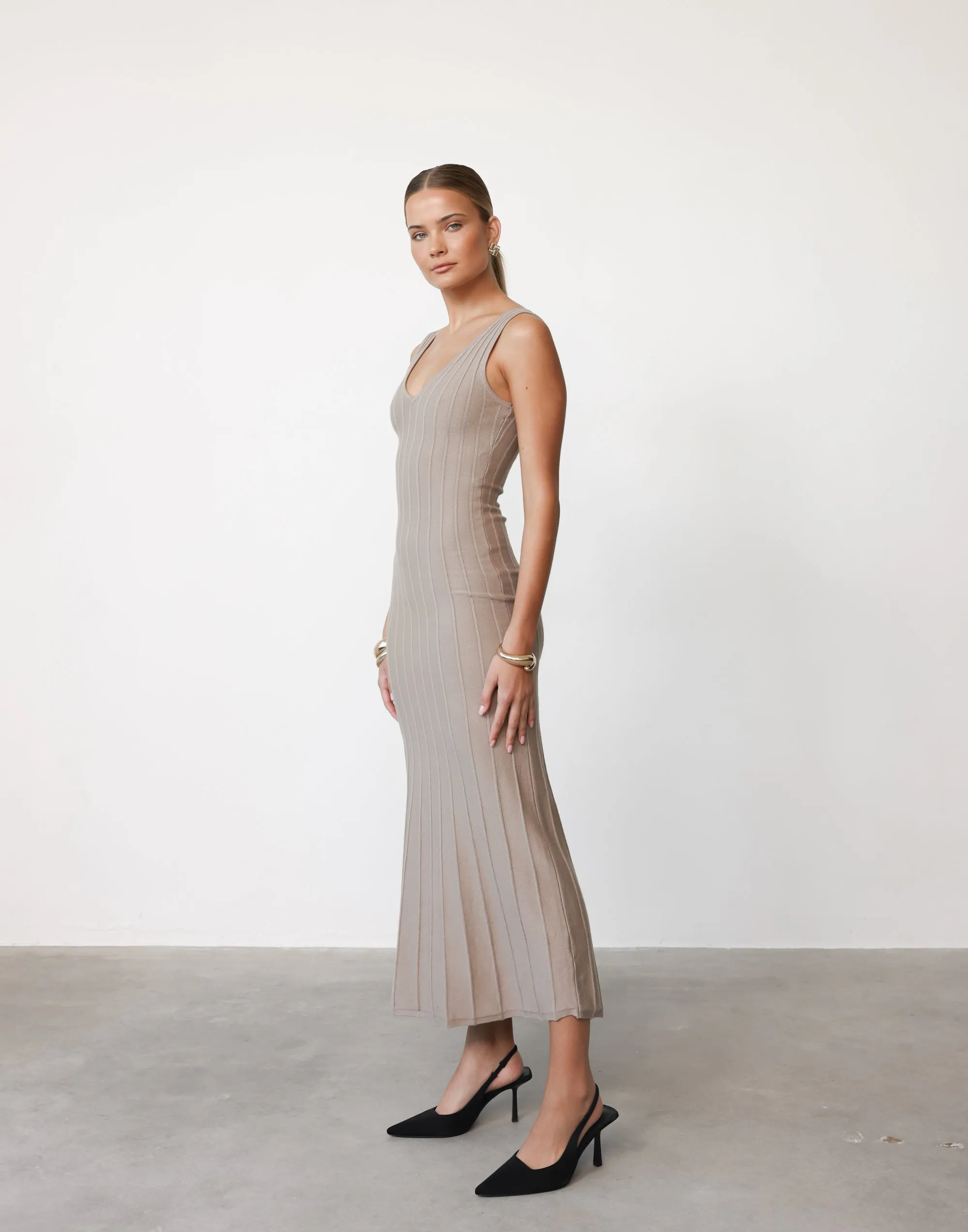 Aurelia Maxi Dress (Ash)