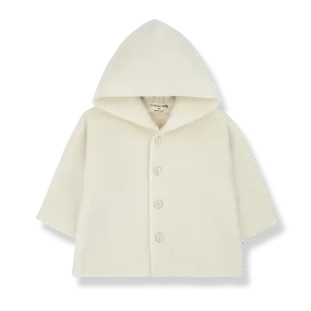 AYALA hooded jacket - ecru