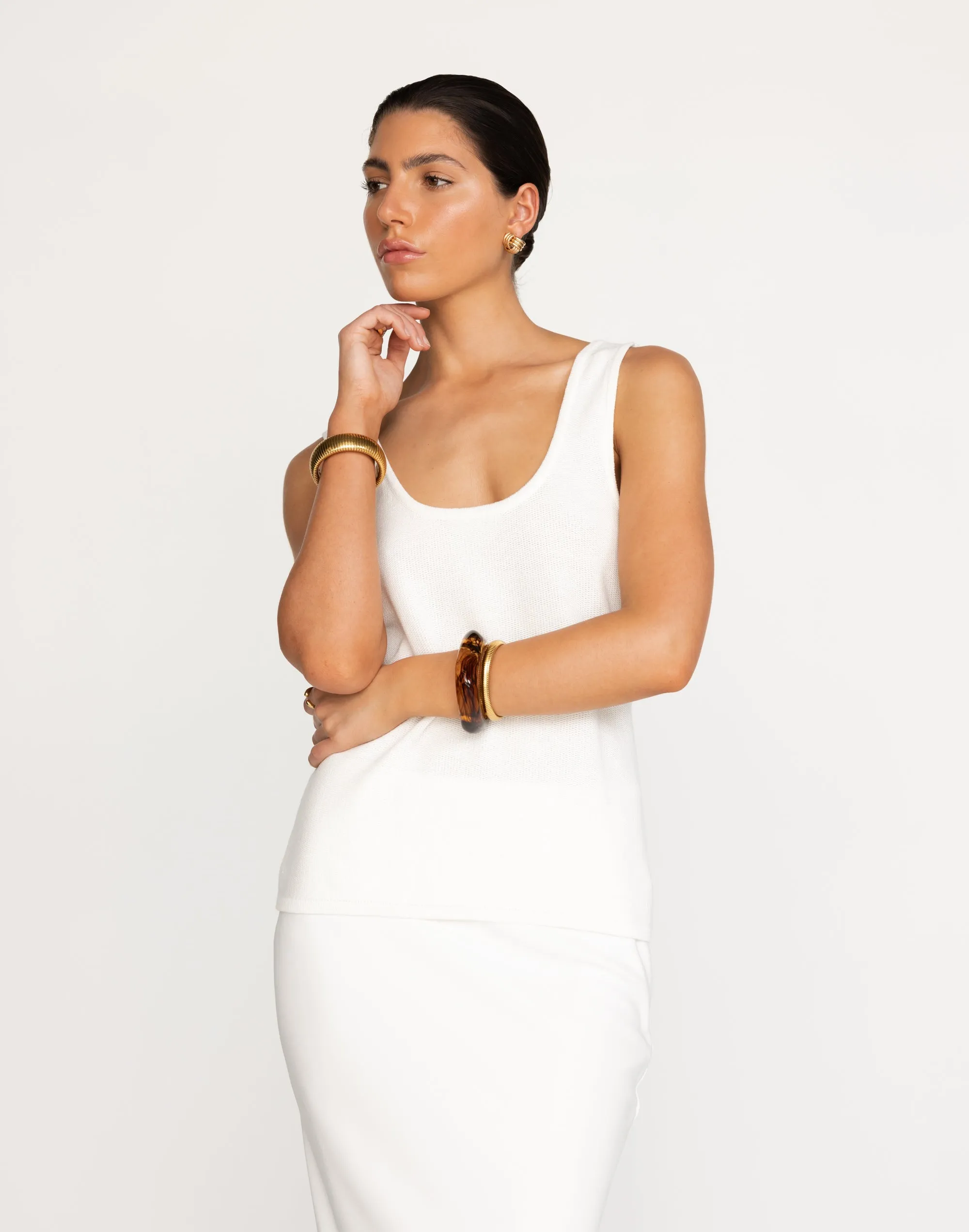 Azaria Top (White)