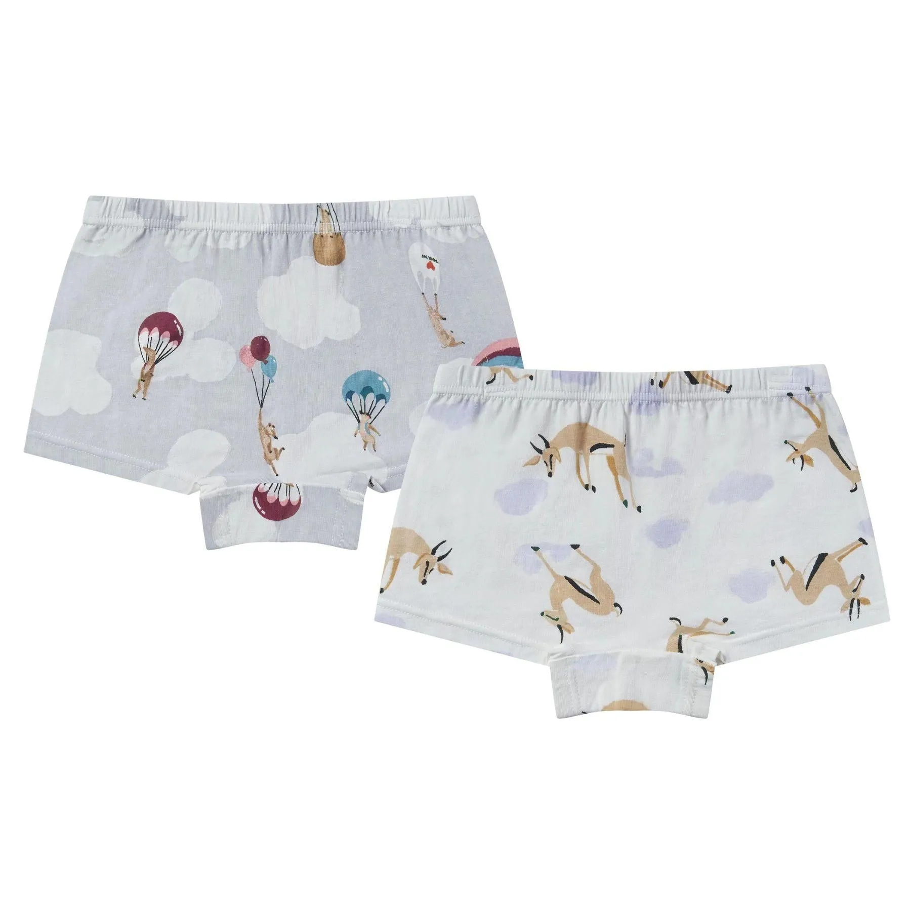 Bamboo Girls Boxer Underwear (2pack)