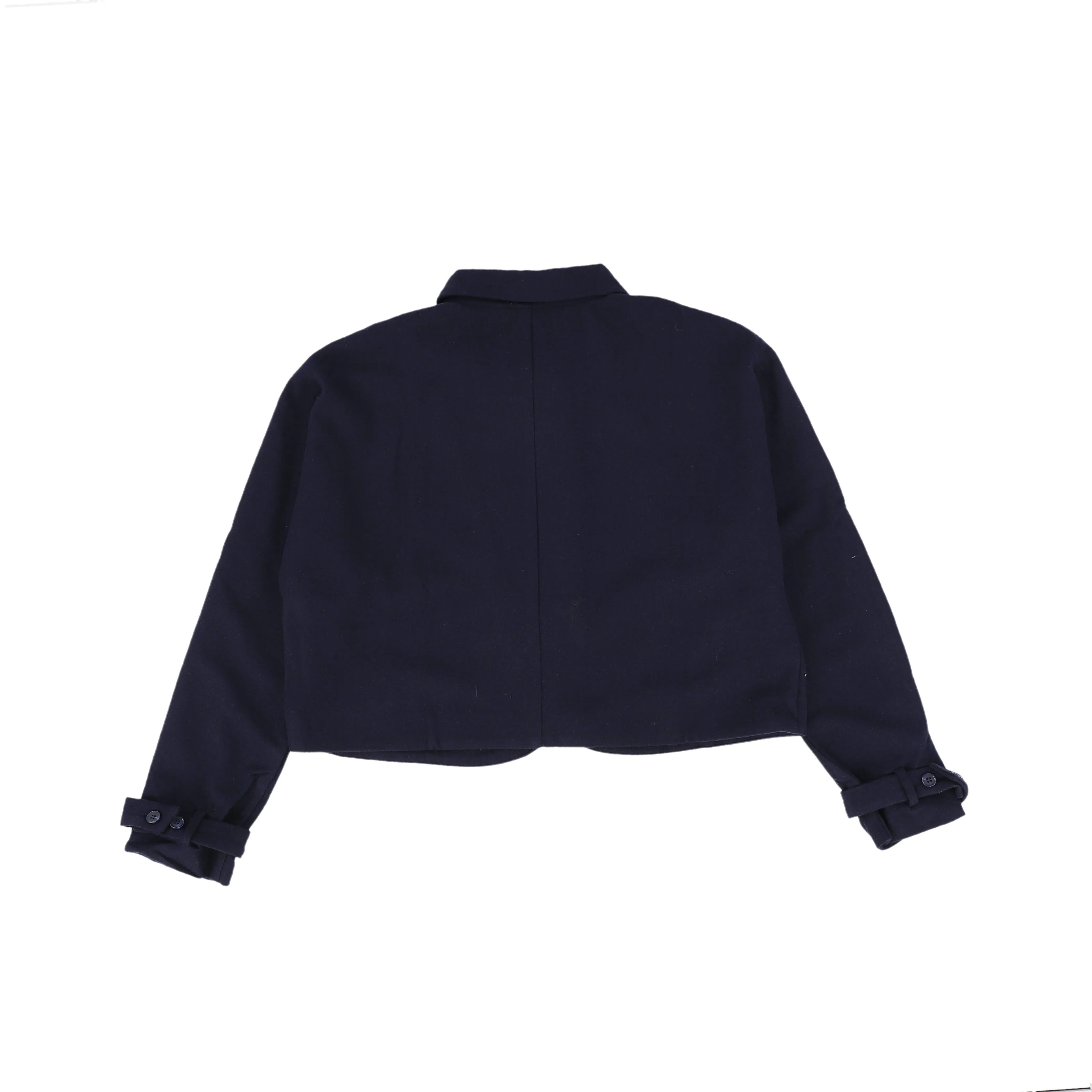 Bamboo Navy Wool Jacket