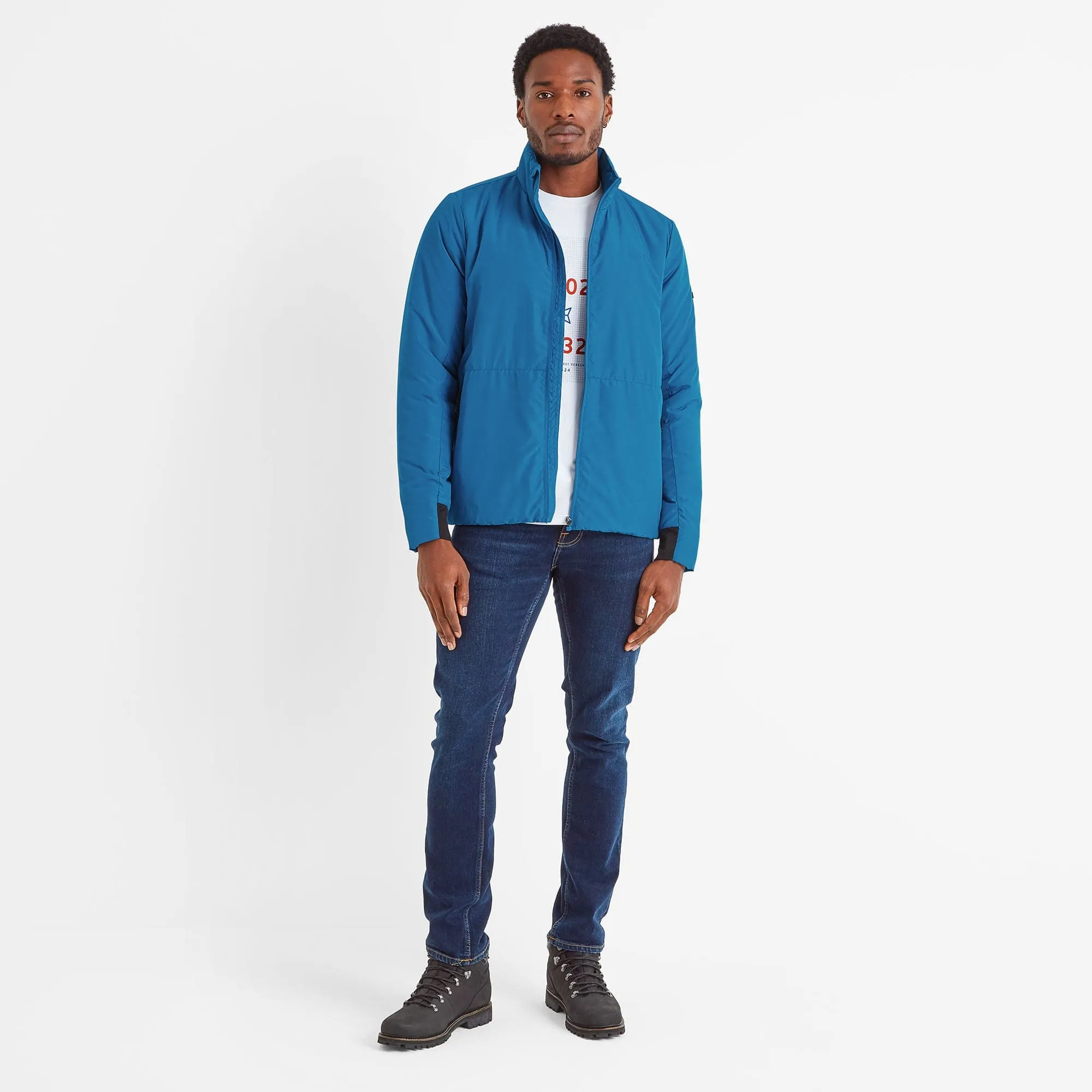 Barony Mens Active Jacket - Peacock Blue