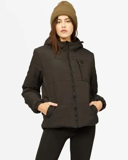 BILLABONG Transport Zip-Up Puffer Jacket