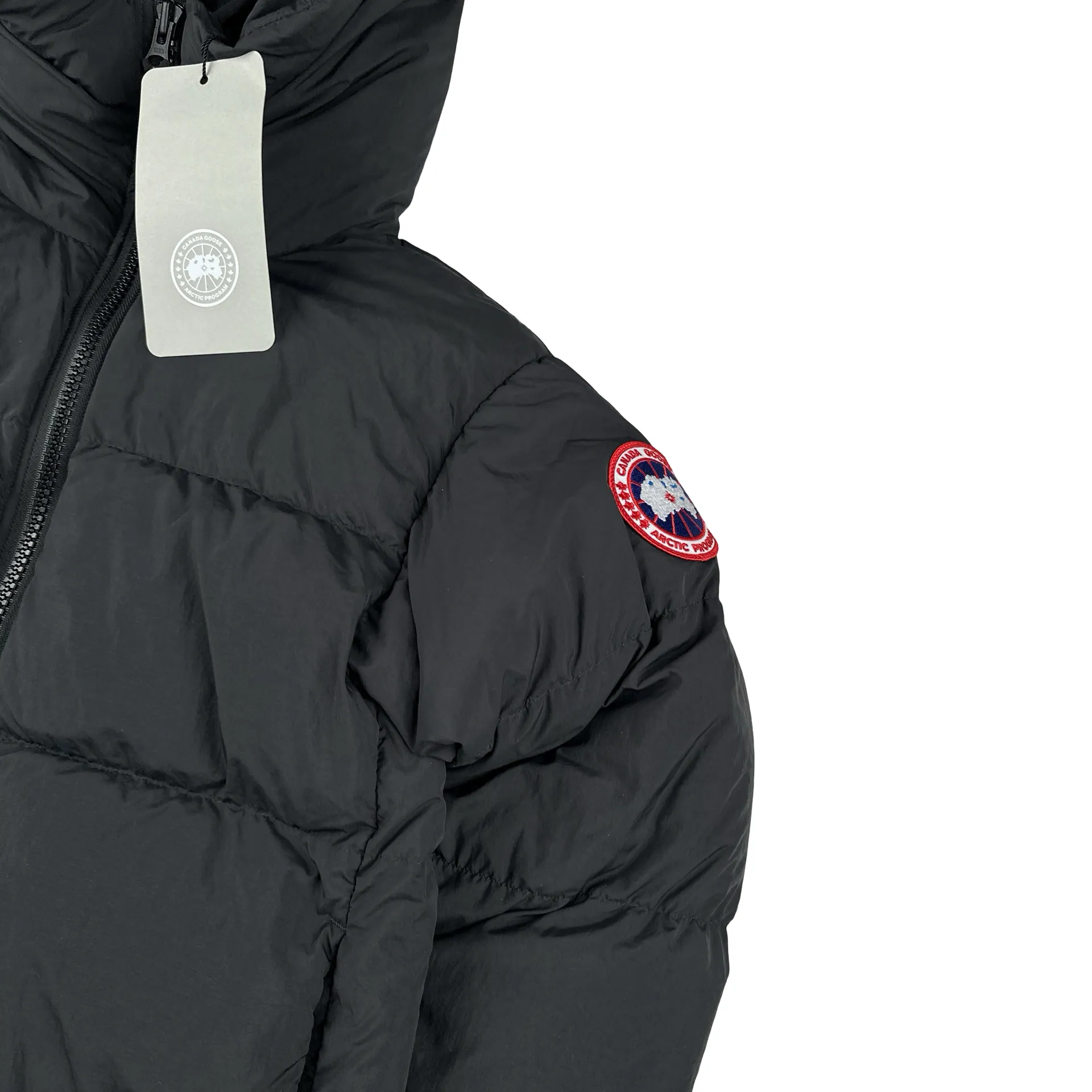 Canada Goose Black Premium Down Lawrence Puffer Jacket - Small