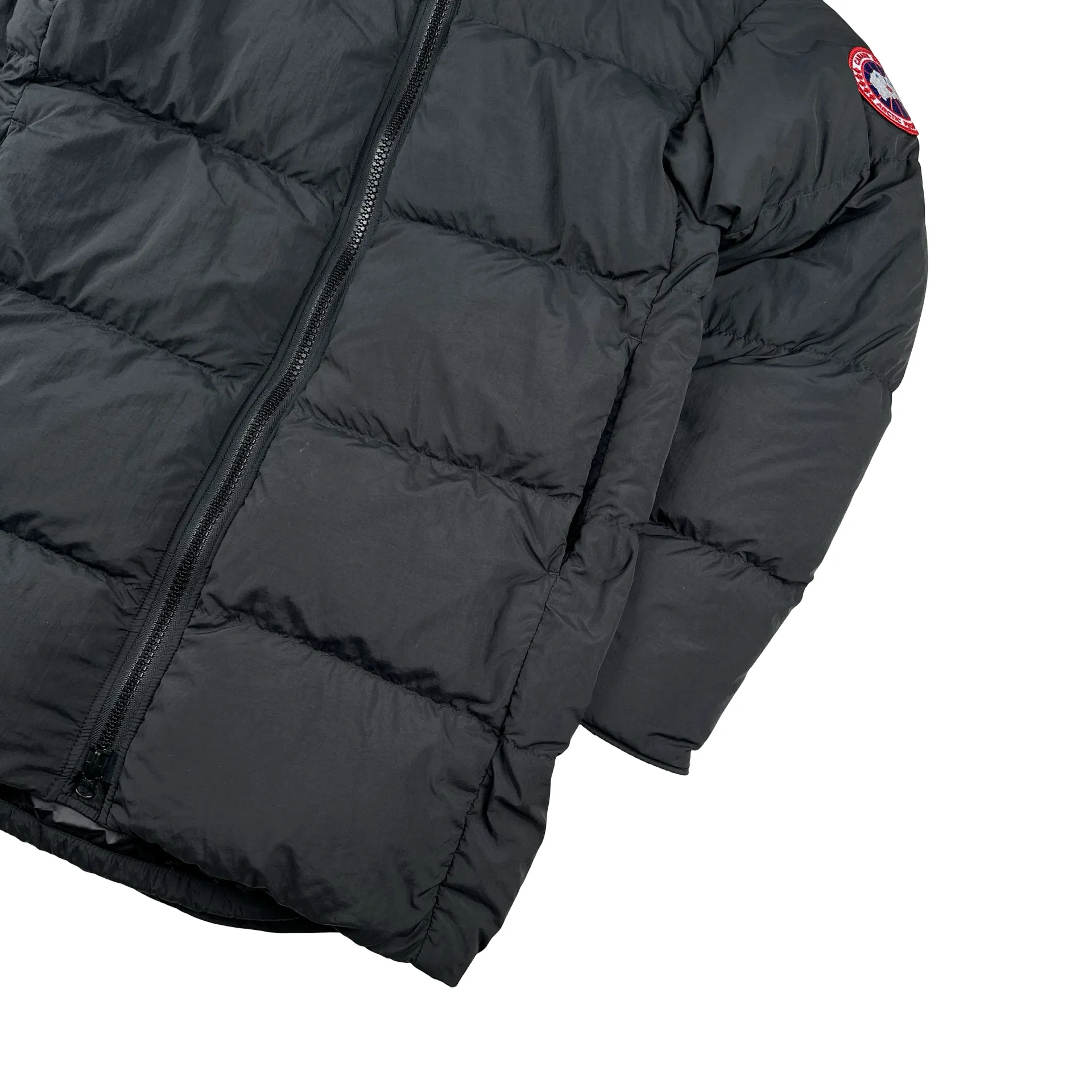 Canada Goose Black Premium Down Lawrence Puffer Jacket - Small