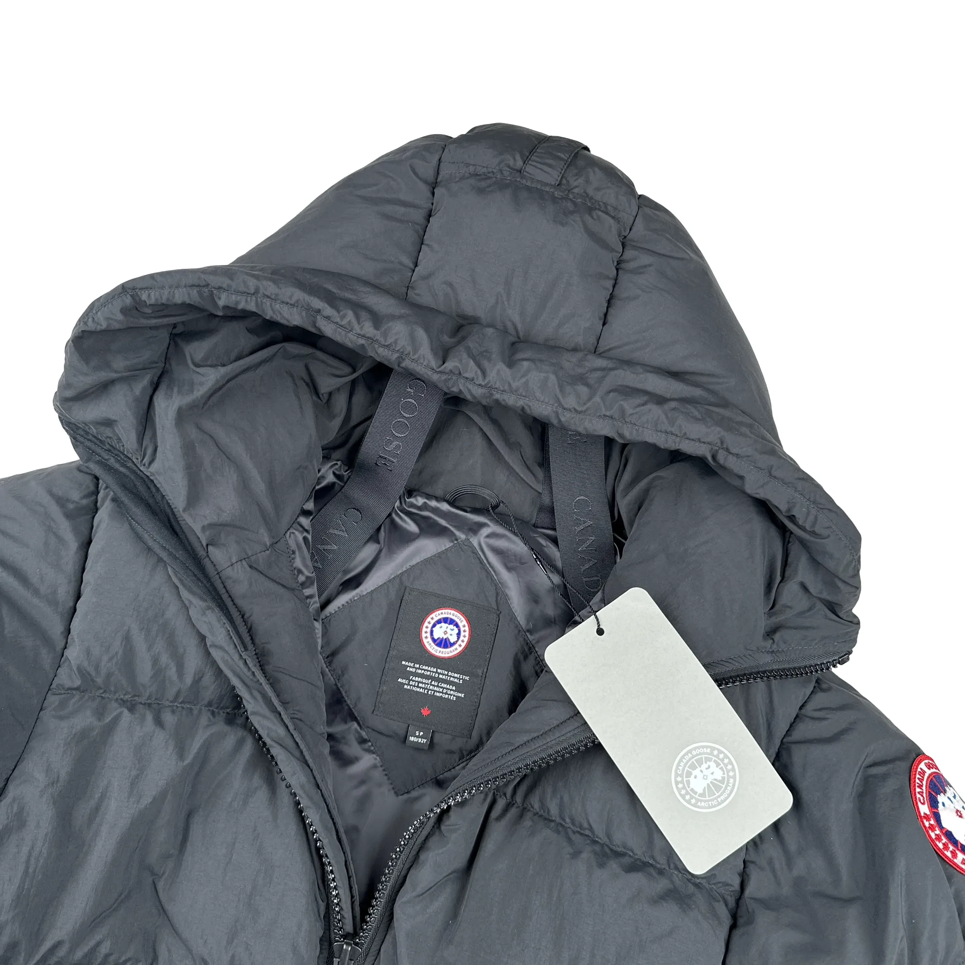 Canada Goose Black Premium Down Lawrence Puffer Jacket - Small