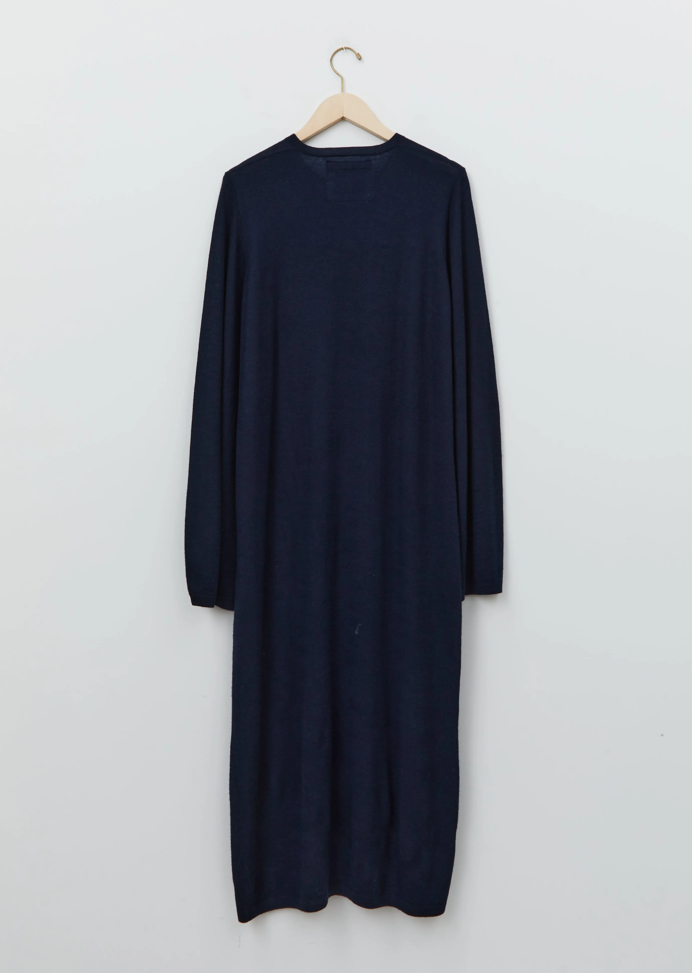 Cashmere Long Sleeve Bag Dress