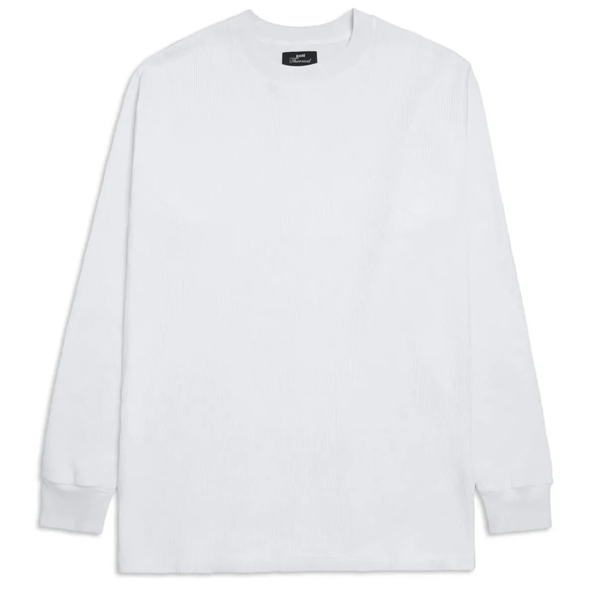 CCS OG Waffle Knit Thermal Shirt - White