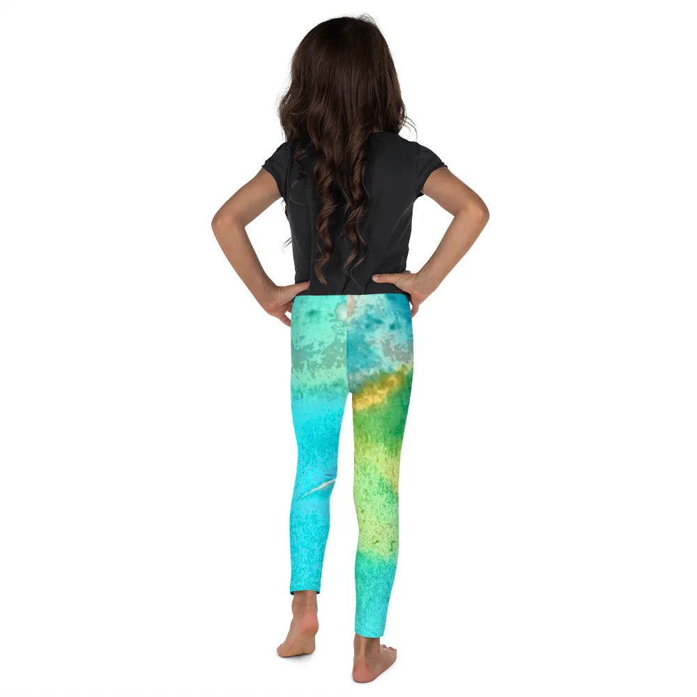 CHILDREN's PANTS LEGGINGS : TROPICAL WATER MOVEMENTS