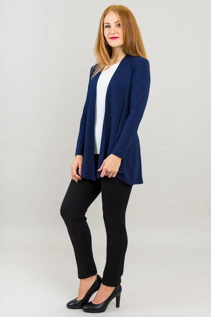 Chopra Jacket, Indigo, Bamboo