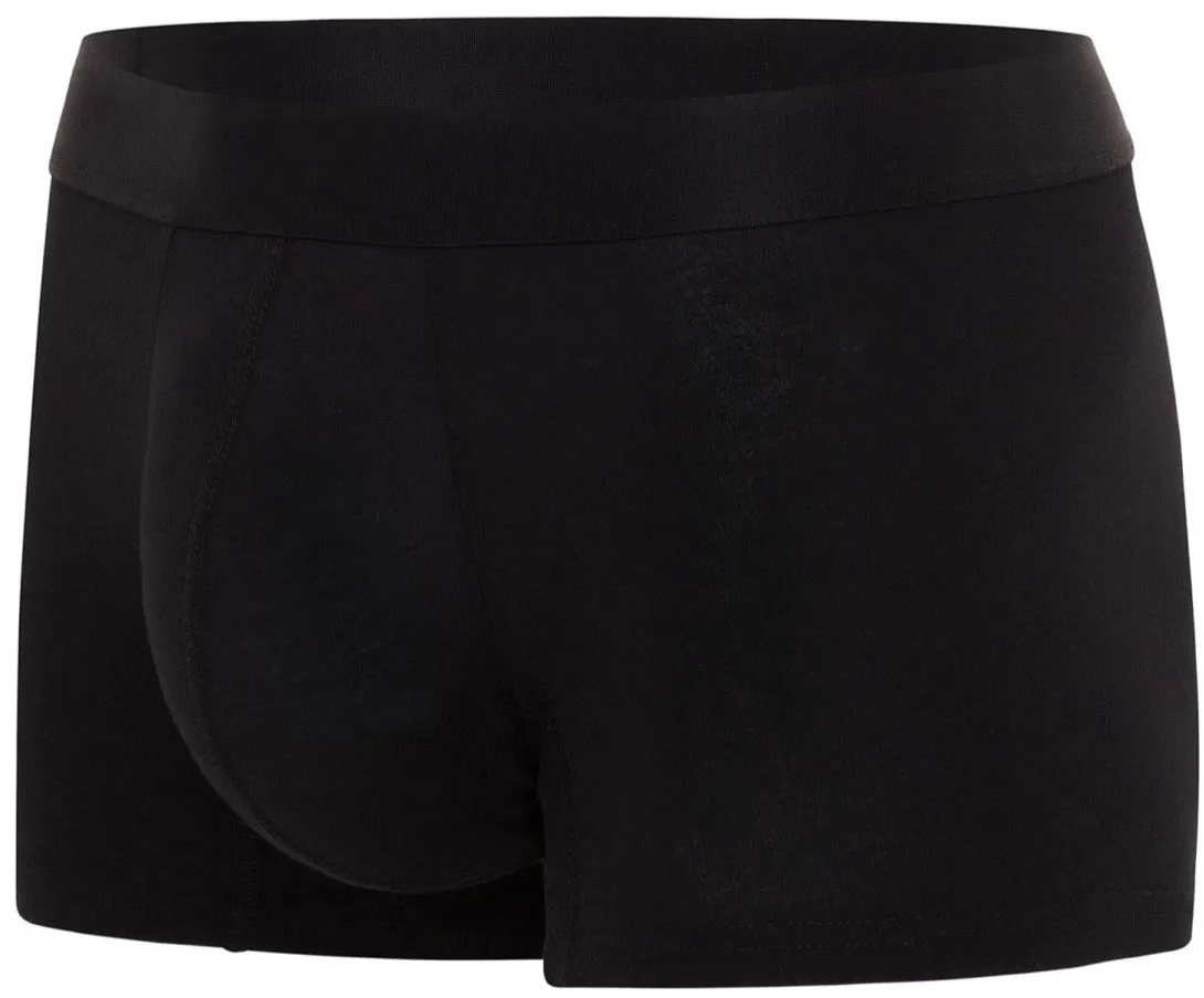 Comfyballs Black No Show Cotton Regular