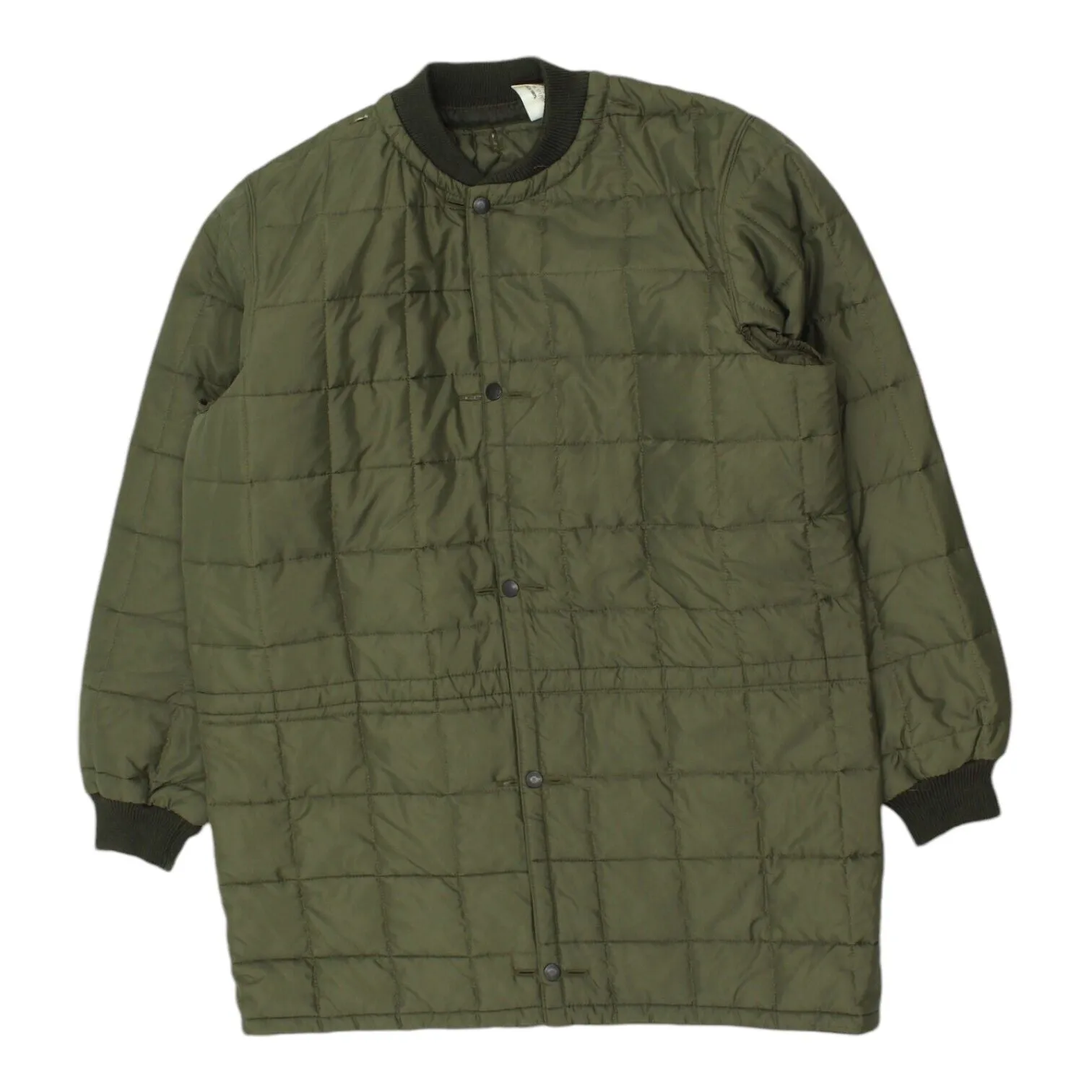 Esercito Mens Green Quilted Coat | Vintage High End Luxury Jacket