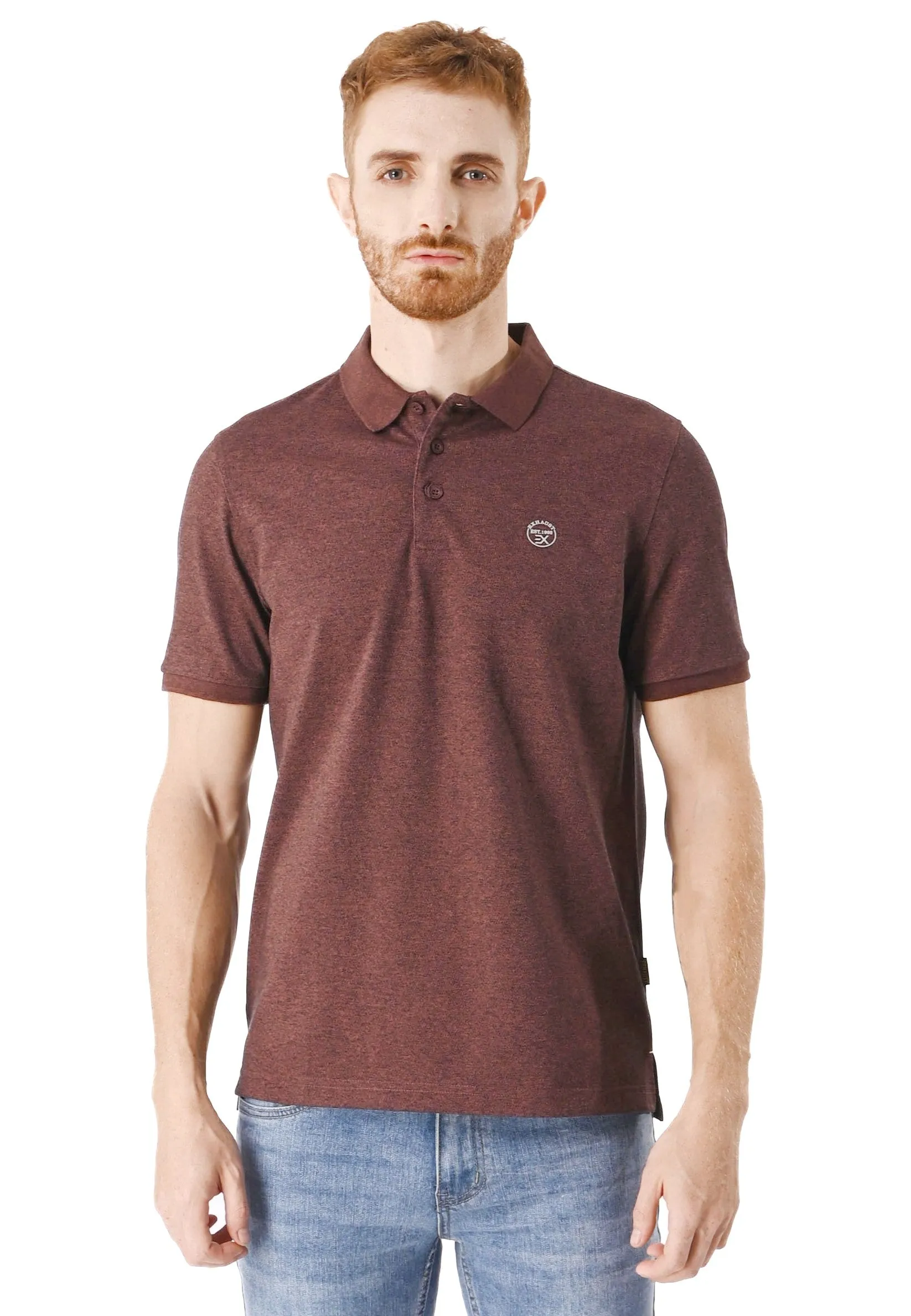 EXHAUST MENS POLO T-SHIRT [SLIM FIT] 1594