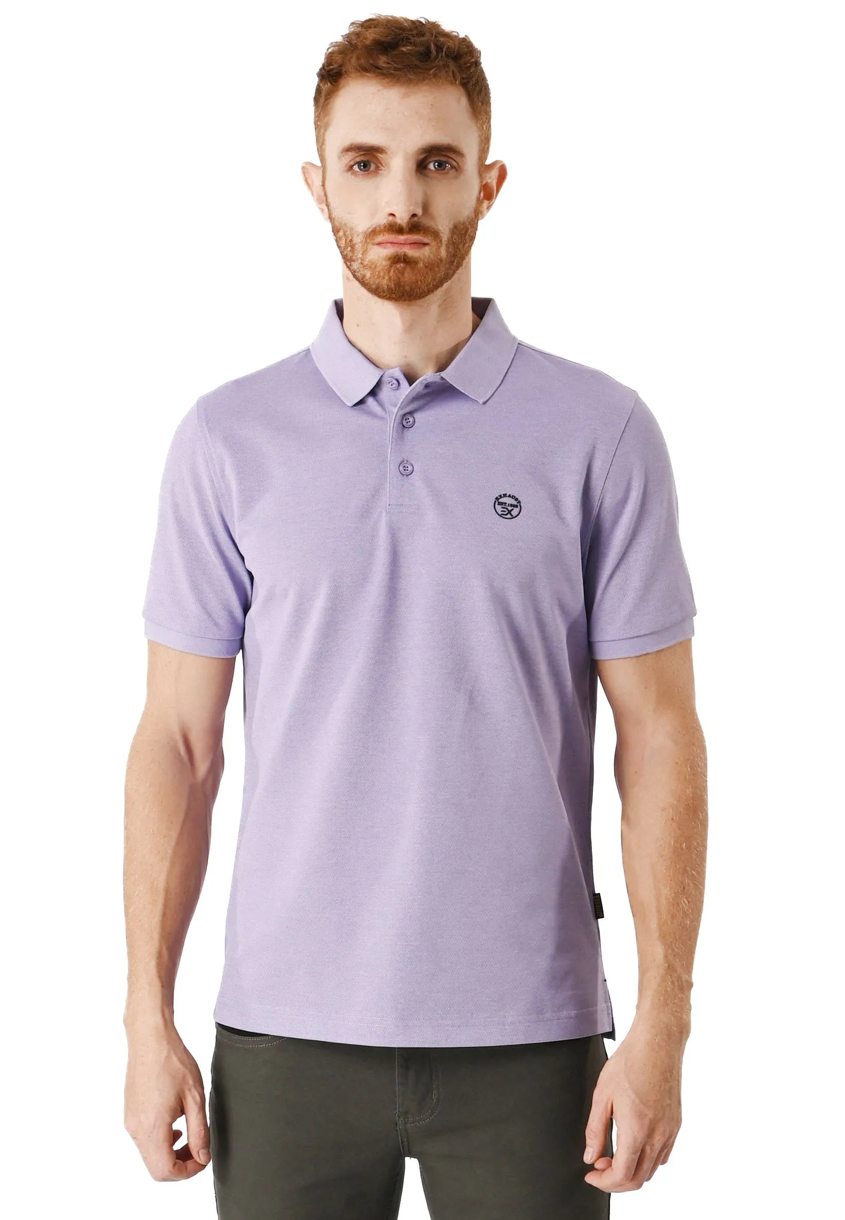 EXHAUST MENS POLO T-SHIRT [SLIM FIT] 1594