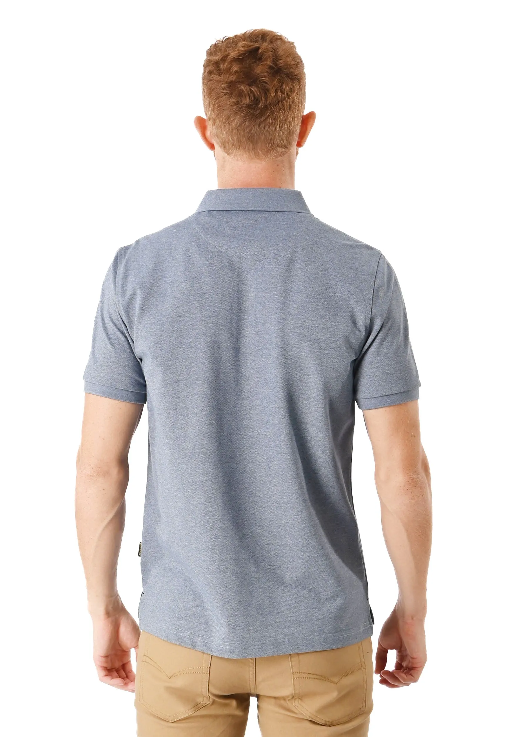 EXHAUST MENS POLO T-SHIRT [SLIM FIT] 1594