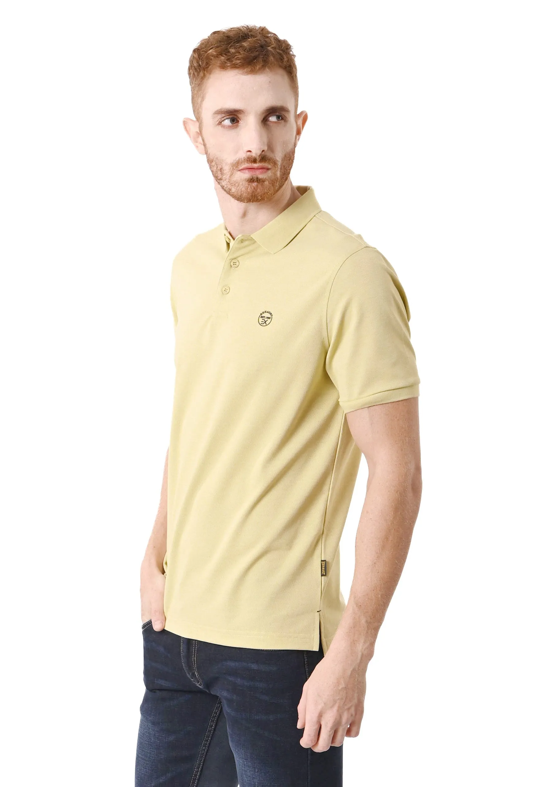 EXHAUST MENS POLO T-SHIRT [SLIM FIT] 1594