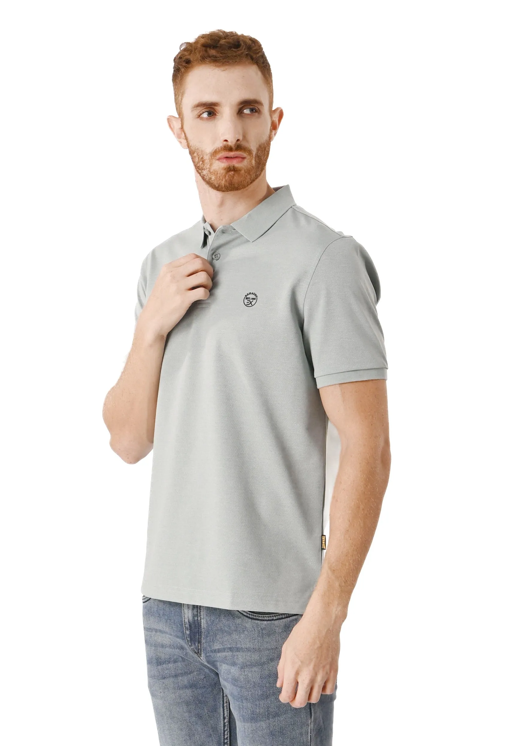 EXHAUST MENS POLO T-SHIRT [SLIM FIT] 1594