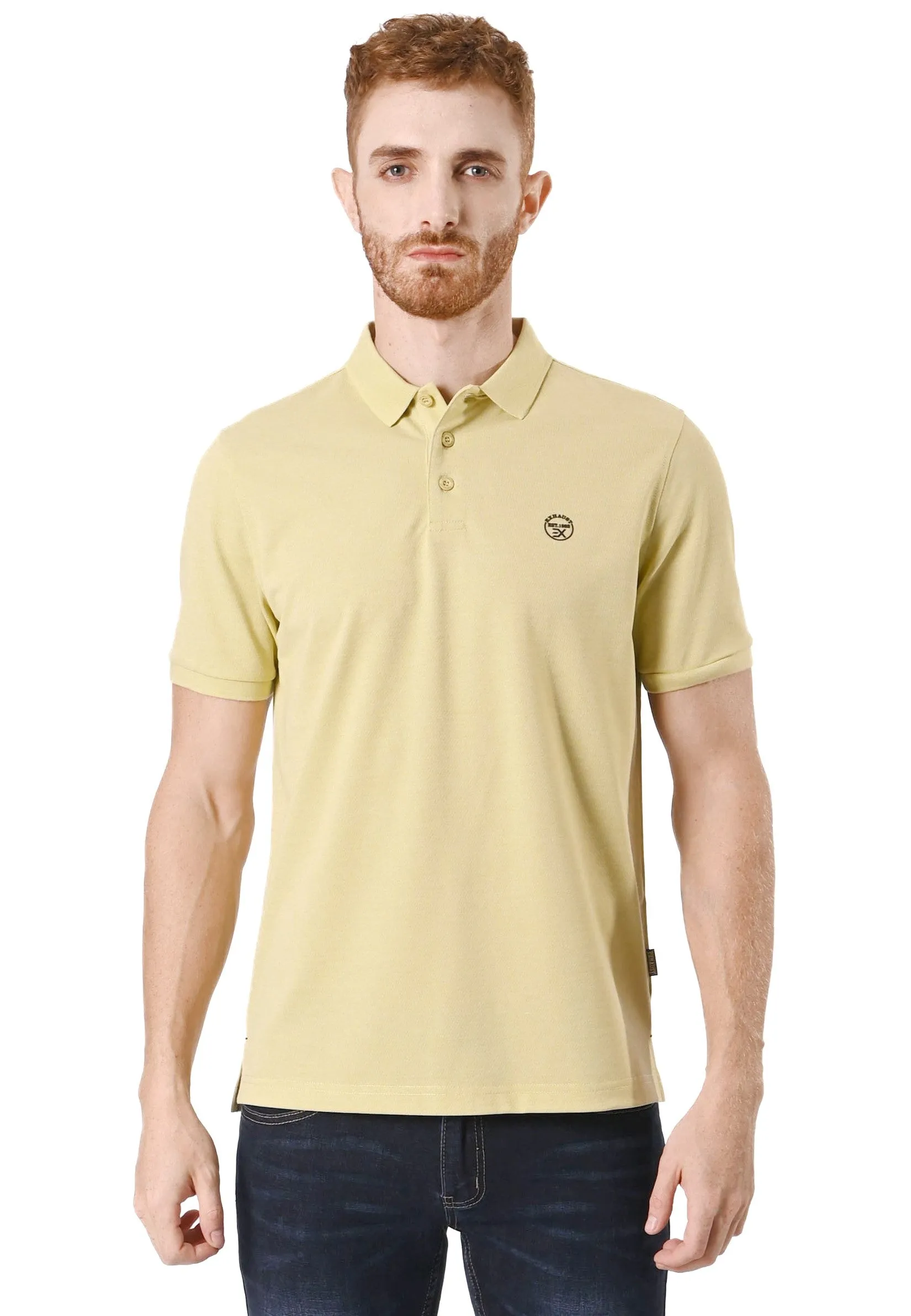 EXHAUST MENS POLO T-SHIRT [SLIM FIT] 1594