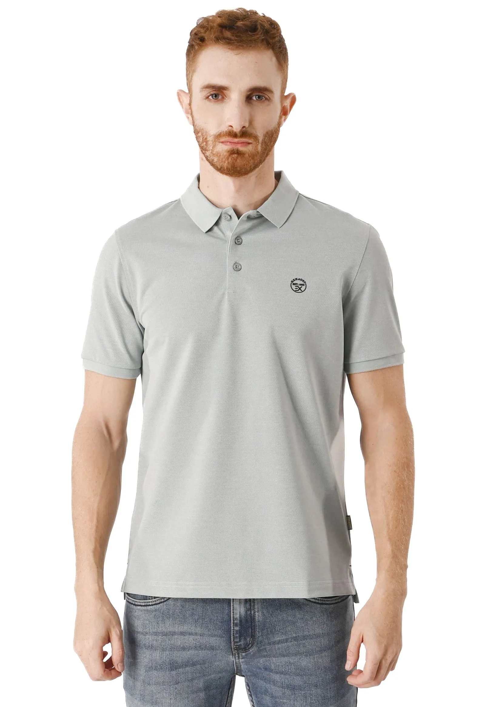 EXHAUST MENS POLO T-SHIRT [SLIM FIT] 1594