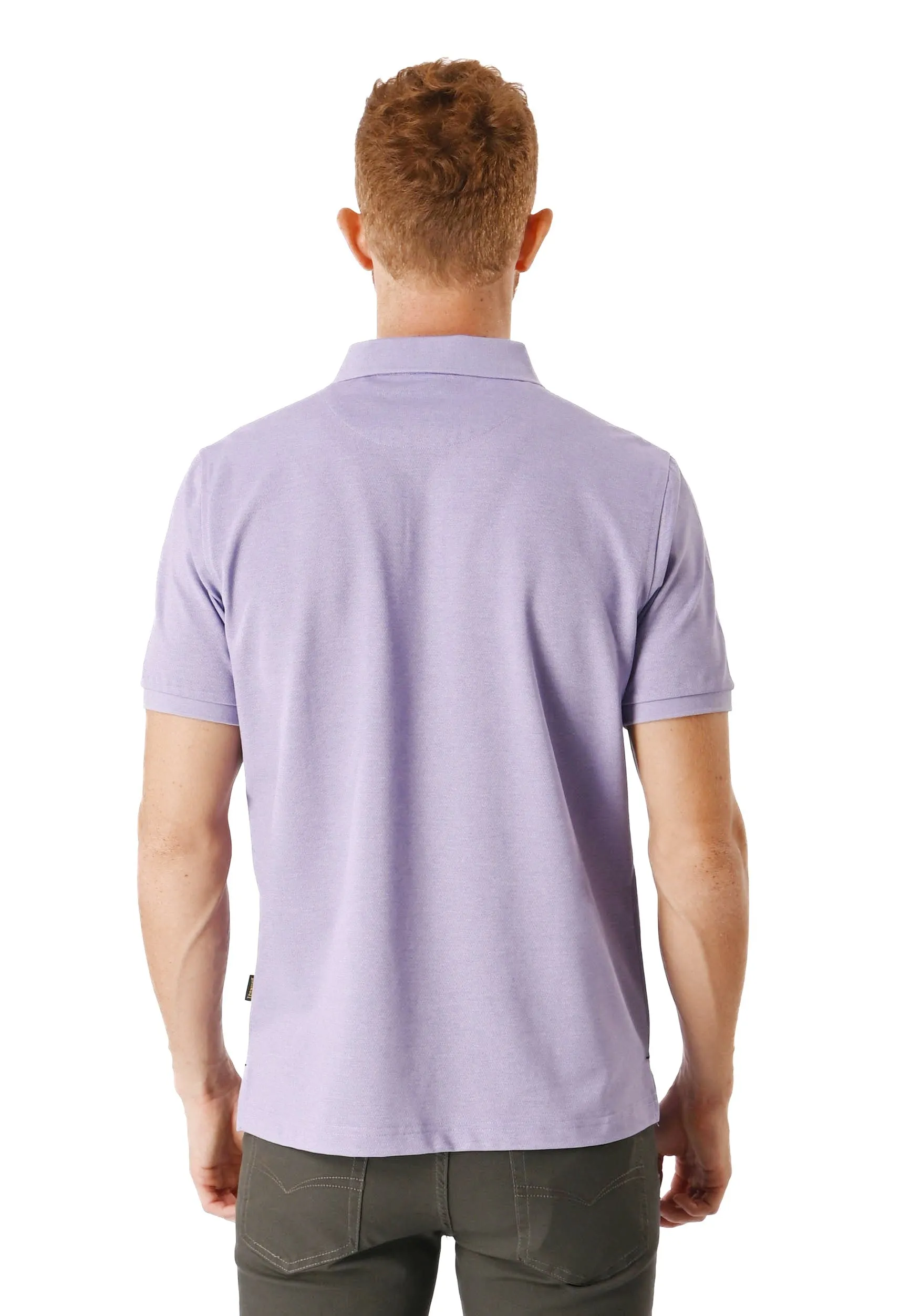 EXHAUST MENS POLO T-SHIRT [SLIM FIT] 1594