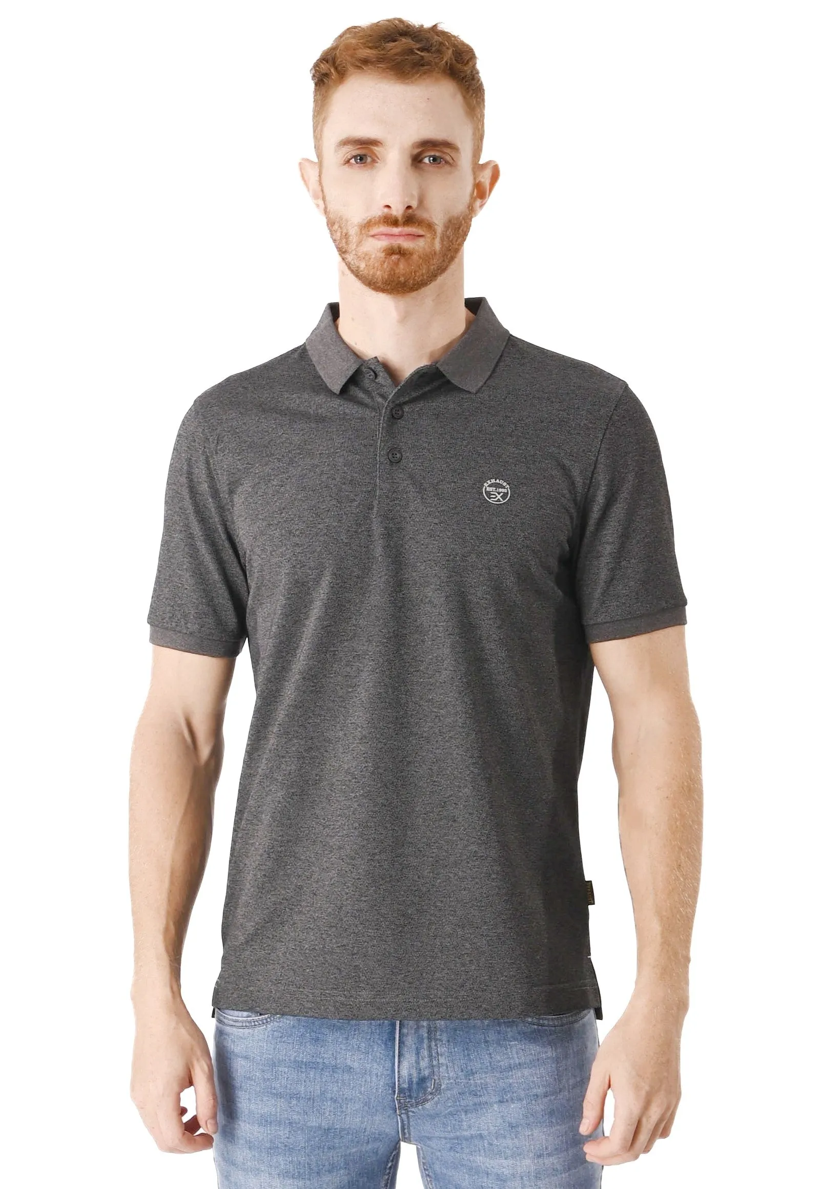 EXHAUST MENS POLO T-SHIRT [SLIM FIT] 1594