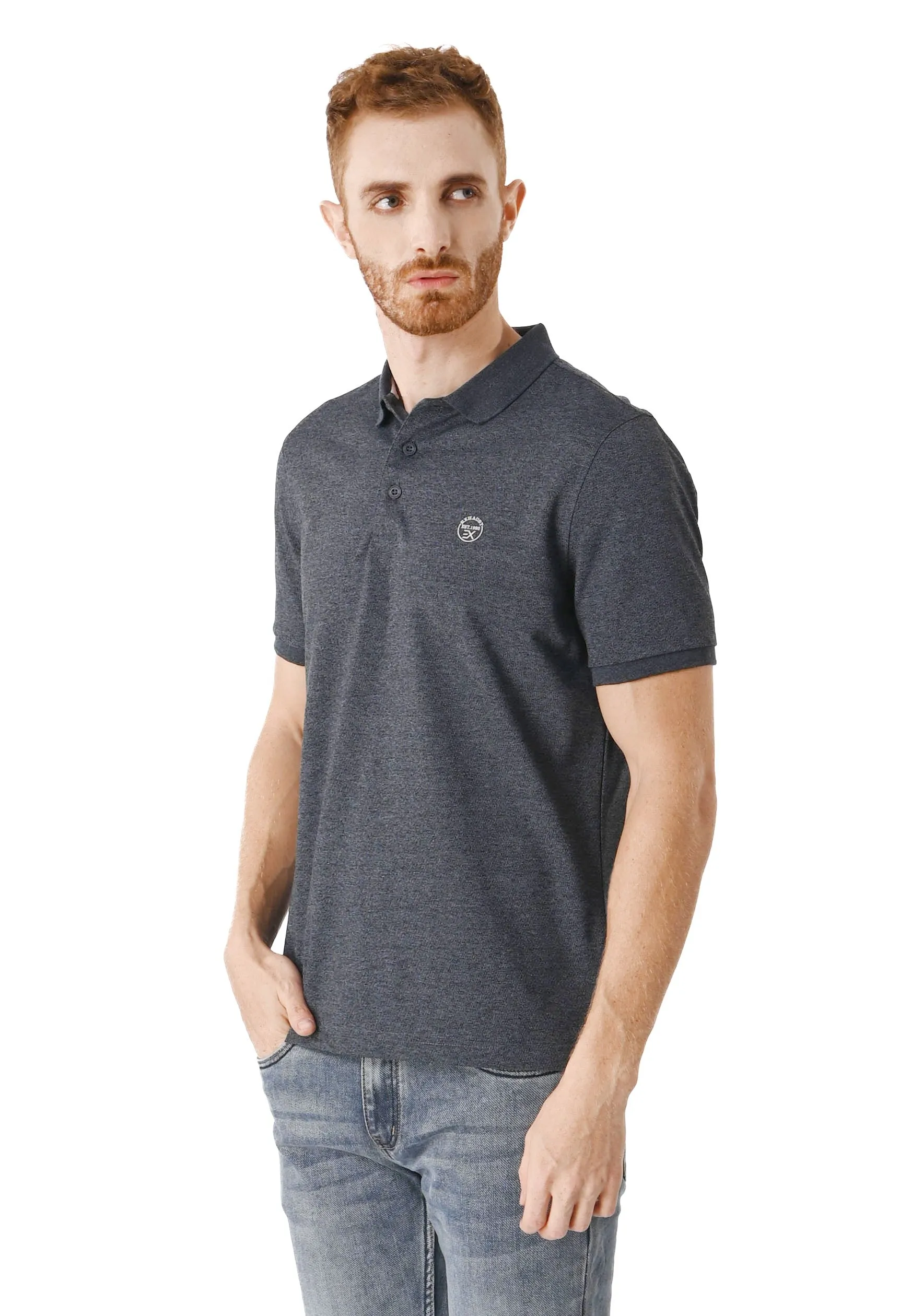 EXHAUST MENS POLO T-SHIRT [SLIM FIT] 1594