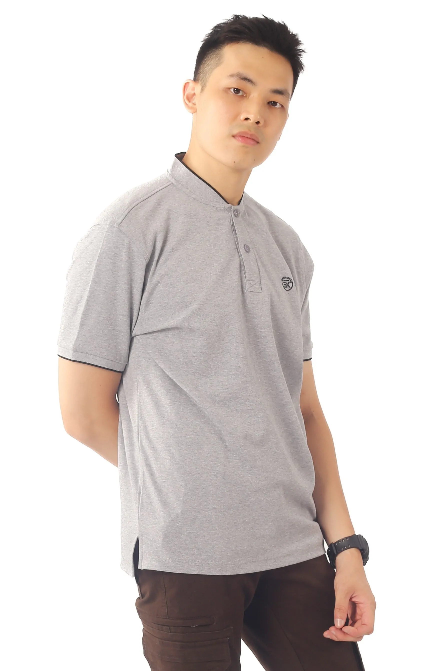 EXHAUST MENS POLO T-SHIRT [SLIM FIT] 1599