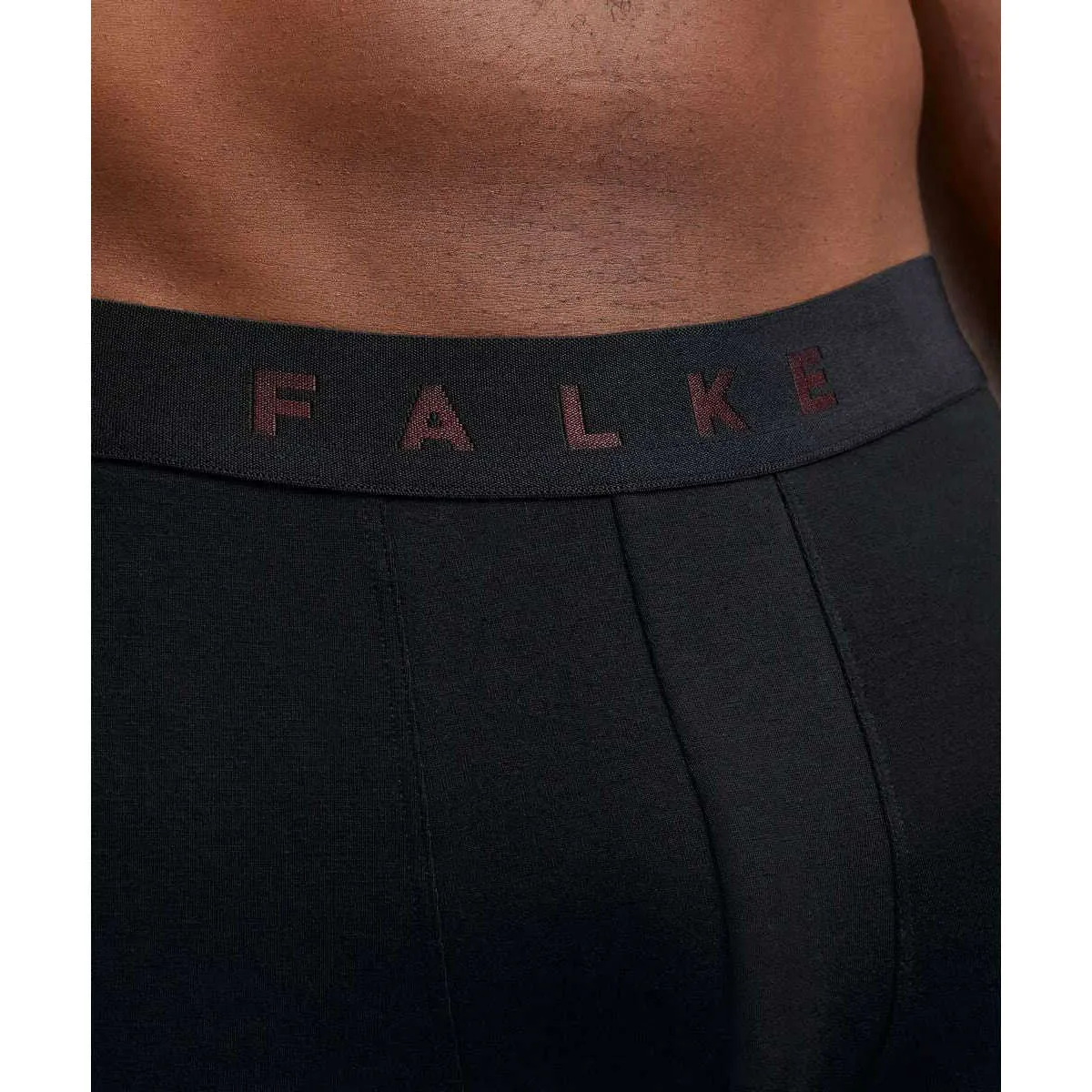 Falke Daily Comfort 2 Pack Boxer Brief - Black/Burgundy