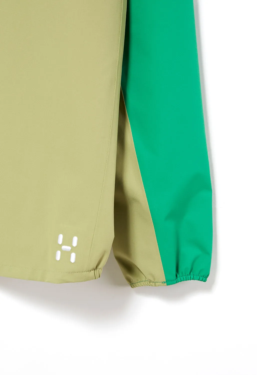 Haglöfs Men's Sparv Proof Anorak - Jelly Green/Thyme Green