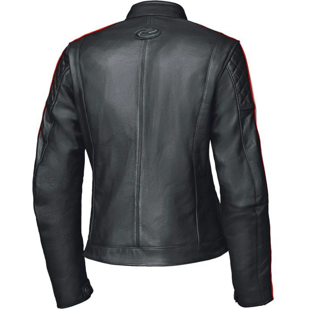 Held Brixham Ladies Leather Jacket Black / Red