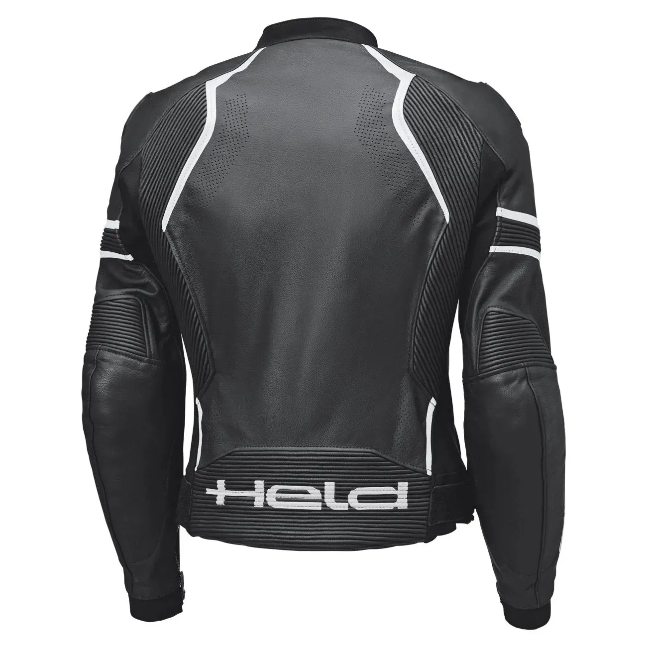 Held Street Rocket 4 Top Ladies Leather Jacket Black / White