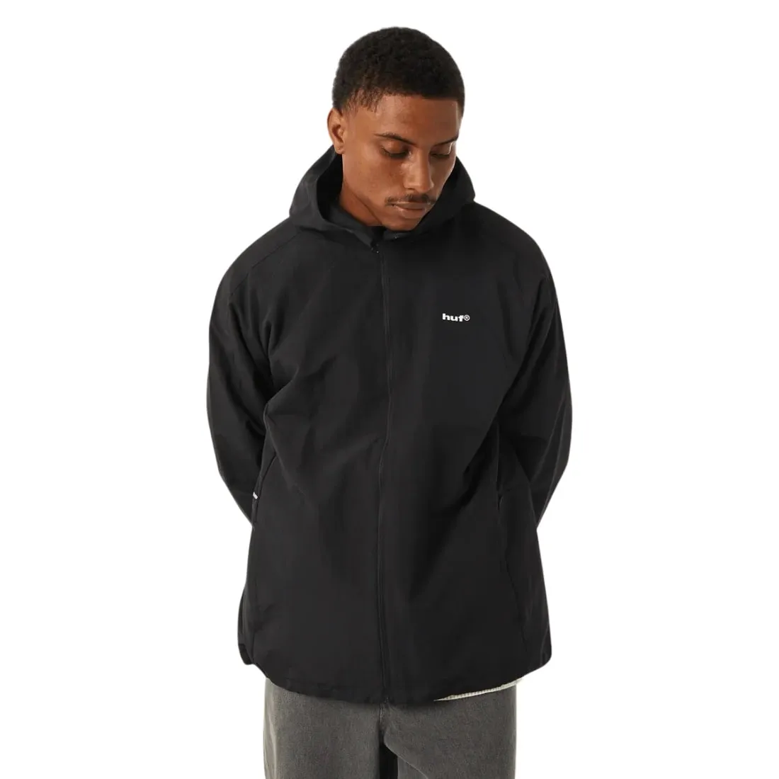 Huf Set Shell Jacket - Blackout