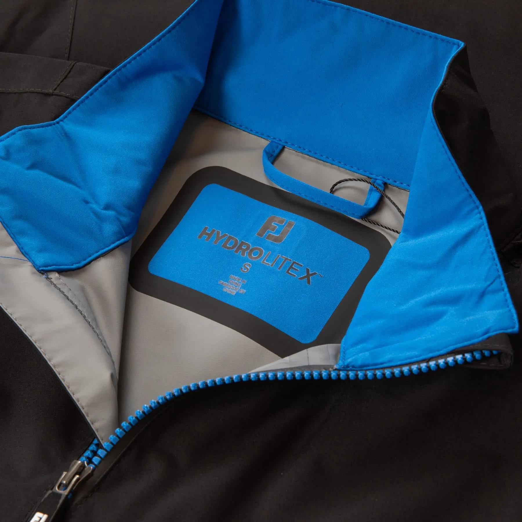 HydroLite X Waterproof Jacket Black/Blue - 2024