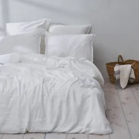 Kassatex Bamboo Duvet Cover | White