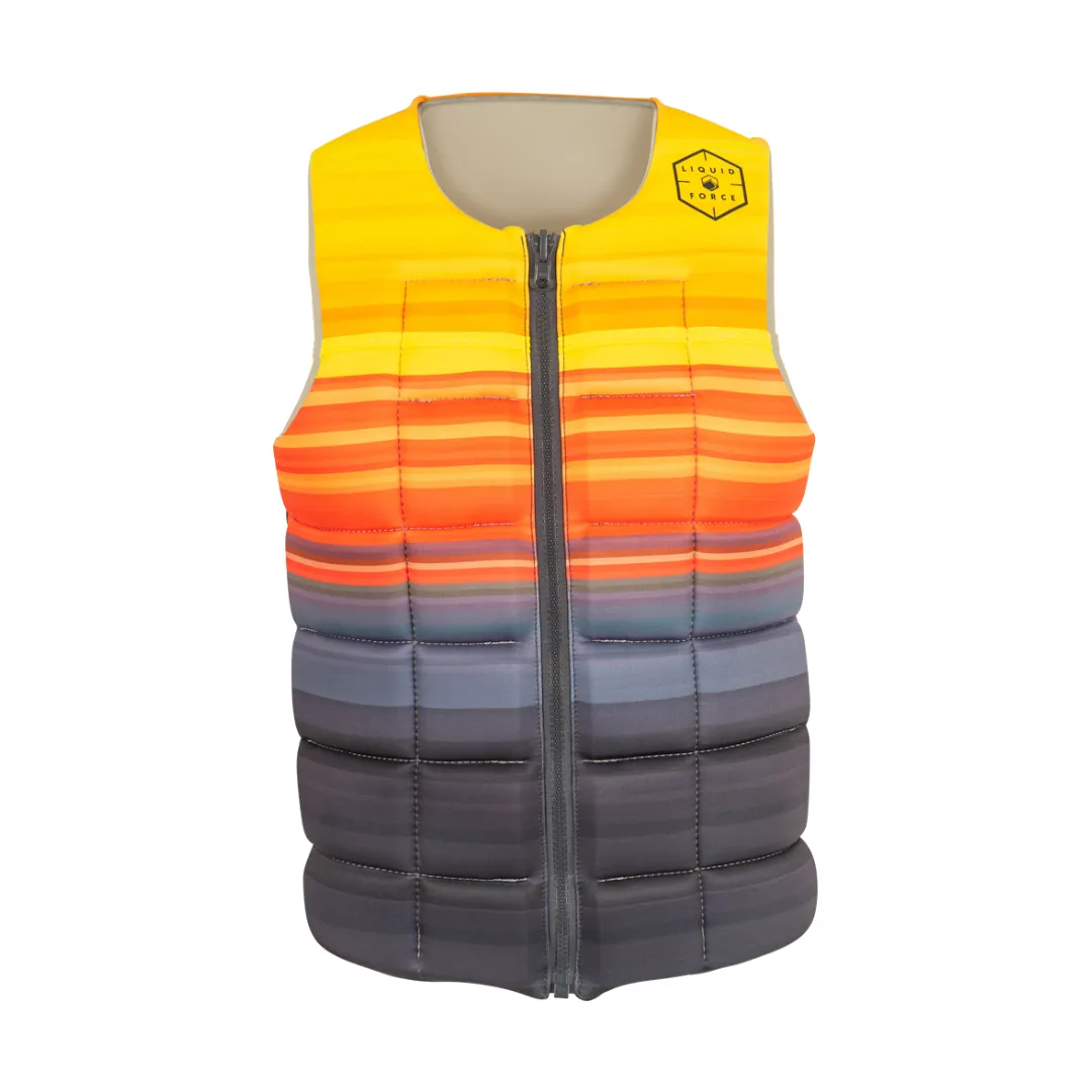 Liquid Force 2023 Flex Comp Wake Vest-Sunrise