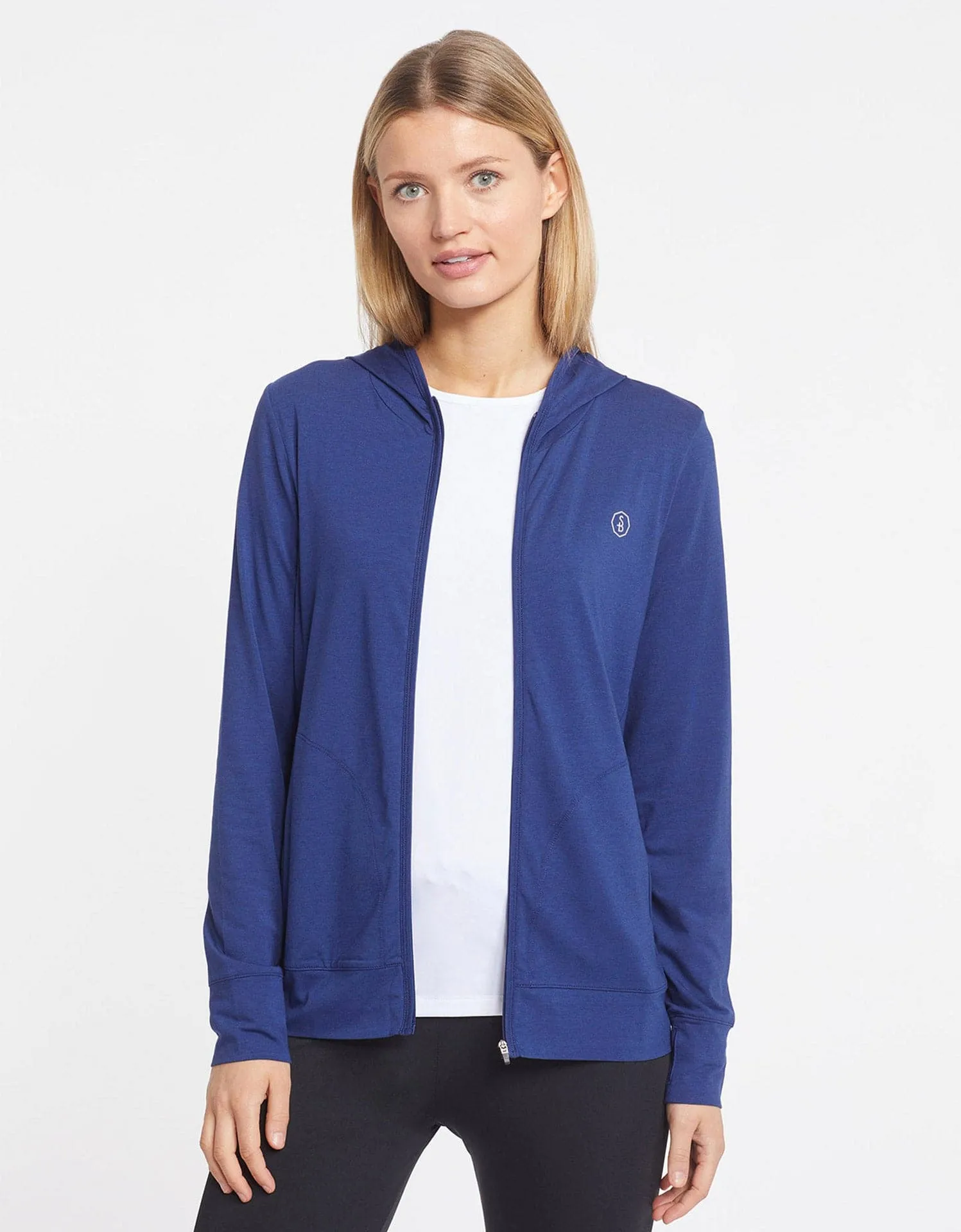 Luxe Hooded Full Zip Top UPF 50  Sensitive Collection