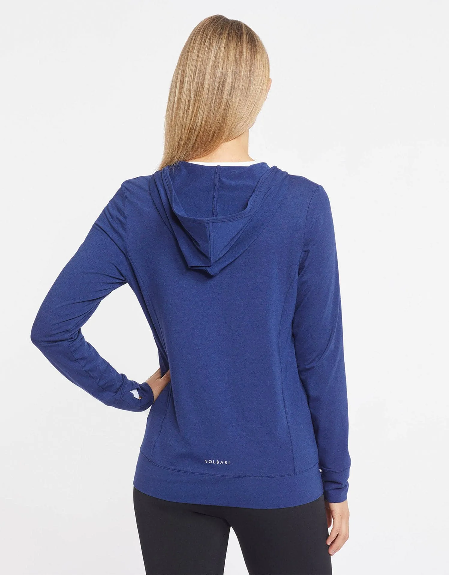 Luxe Hooded Full Zip Top UPF 50  Sensitive Collection