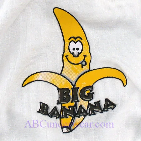 Mens Big Banana Brief Men's Underwear with Banana Print - Clearance