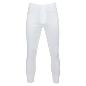 Mens Thermal Long Johns Winter Warm Thermal Underwear - 4 Colours All Sizes (Medium, White)