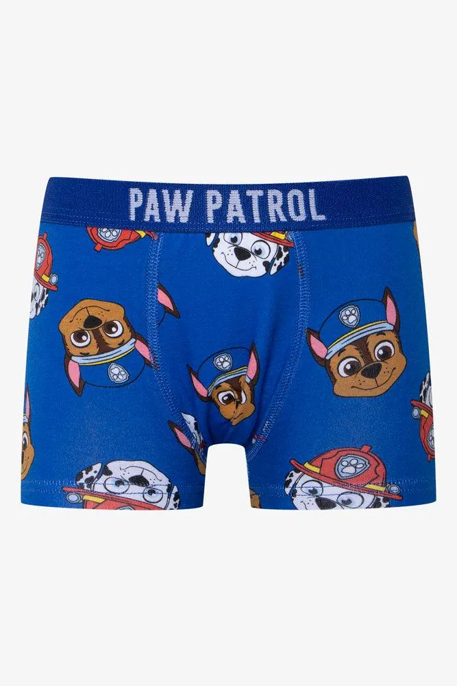 Paw Patrol 2 Pack Boxers Blue & Red