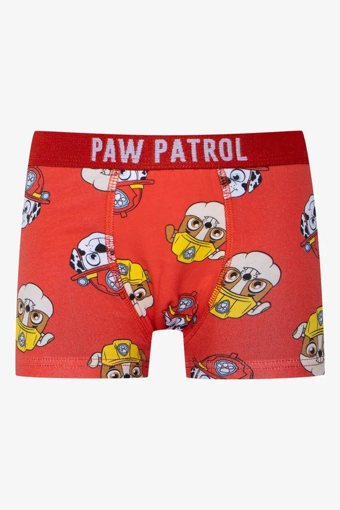 Paw Patrol 2 Pack Boxers Blue & Red