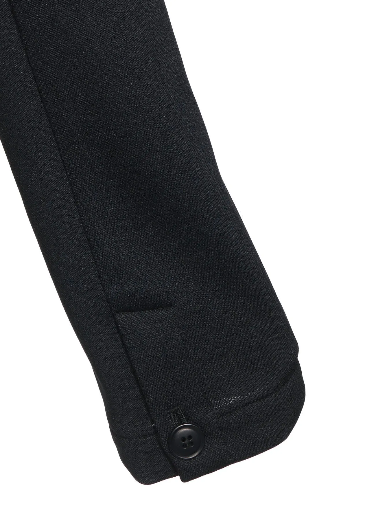 POLYESTER SMOOTH JERSEY NOTCHED LAPELS SLIM JACKET