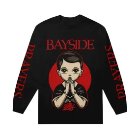 Prayers Black Long Sleeve