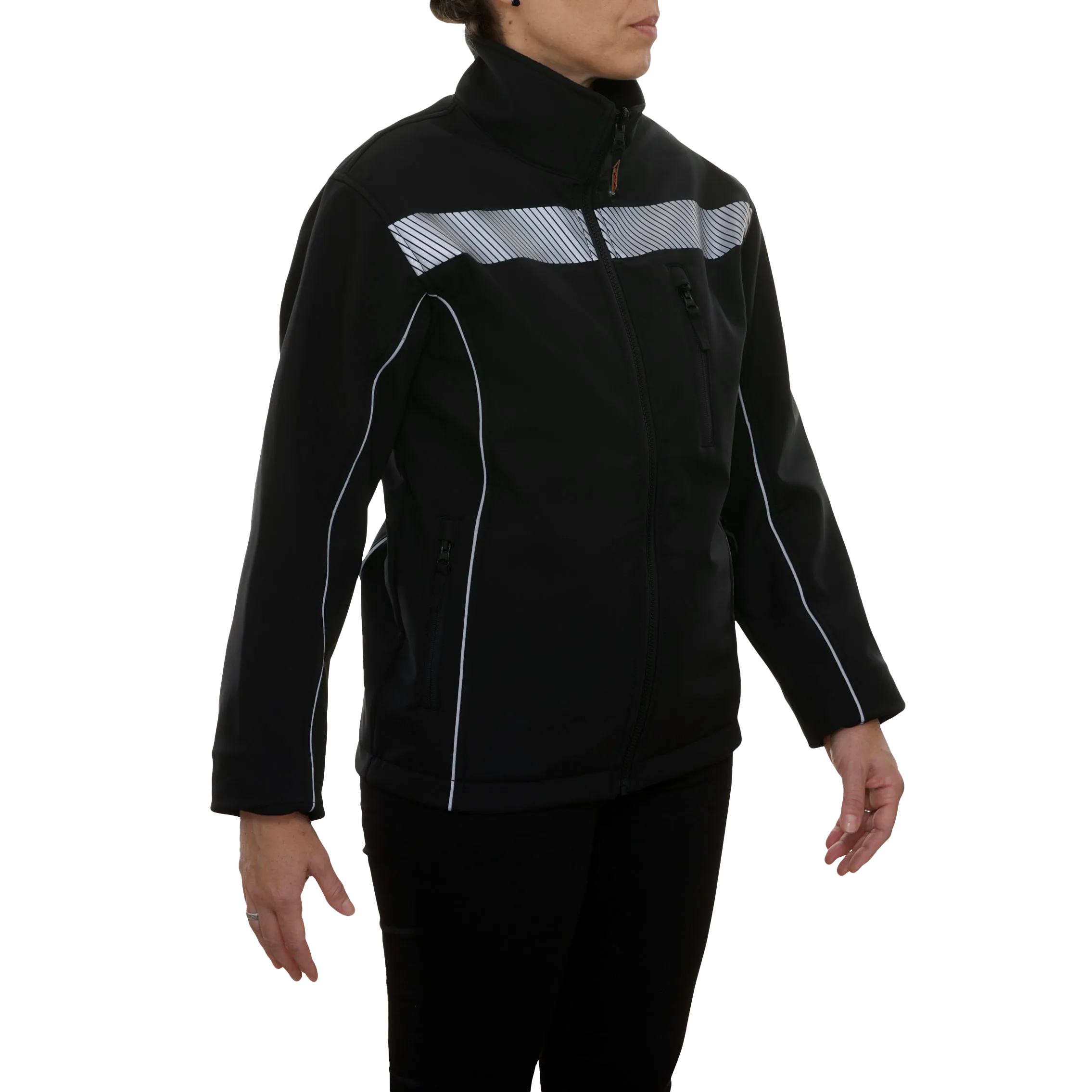 Reflective Jacket Soft Shell Water Resistant