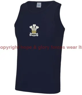 Royal Welsh Embroidered Sports Vest